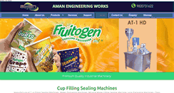 Desktop Screenshot of cupfillingsealingmachines.com